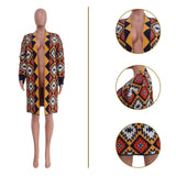 Zingj New Women's Dress Color Long Handmade Knitted