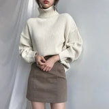 Sweater Jacket Autumn And Winter Korean Version Of The Fashion Loose Net Wear Chic Net Red Lazy Wind Long-Sleeved