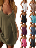 Summer Explosion Lady Slings Joint Shorts Dressing Dress Casual