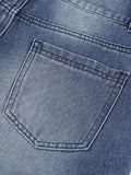 Bleached Pocket Cargo Jeans- Outfit