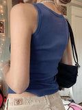 Heart Rhinestone Rib Crop Tank Top- Outfit