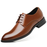 Zingj Summer Formal Shoes Korean Version Board Shoes Office Shoes Business Tie Belt Solid Color Versatile Men's Casual Shoes Men's
