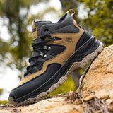 Men's Shoes Autumn 2025 New Ride Sports To Help Outdoor Retro Mountaineering Thick Bottom Anti-Slip Wear Short