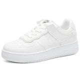 Student Board Shoes Women 2025 Autumn New Fashion Hit The Thick Background To Increase The Small White Shoes Breathable Casual