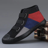 Autumn New Canvas Men's Spmelt Fashion Board Shoes Soft Soles Permeable One-Foot Casual Lazy Shoes