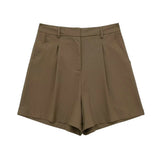 Vest 99293210 High Waist Casual Shorts 9929221