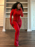 Spring And Summer New Sports Casual Women's Sexy Tight Long-Sleeved Horn Two
