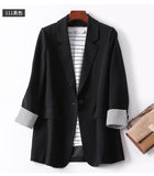 Red Blazer Tide Ms. Han Version 2025 New Spring And Autumn Loose Leisure Autumn Korean Blouse Small