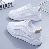 Surface Breathable Small White Shoes Women 2025 Summer New Korean Version Of Sports Casual Shoes With Thick Plate Shoes Women's