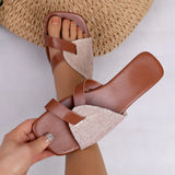 Summer Women's New Fashion Sandals Beach Wear Anti-Slip Flat Bottom Cool