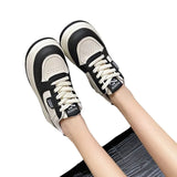 Version Of The Trend Of Small White Shoes Women In The Autumn Of 2025 New Buffler Shoes Thick Soles Casual Loose Cake Breathable Running