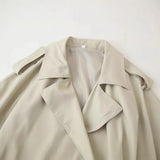 Women's Clothing 2025 Summer New Temperament Fashion With Belt Long Sleeves With Short Windcoat