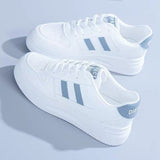 Version Of Small White Shoes Women In The Autumn Of 2025 New Breathable Thick-Soled Casual Shoes In The Trend Of Students Street Pat