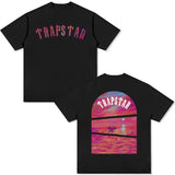 New Harajuku Style T-Shirt Trapstar Cotton Short-Sleeved Fashion Shirt Round-Neck T-Shirt