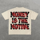 Y2K Harajuku Style T-Shirt Men's Hip-Hop Graphic Printing Cotton Punk