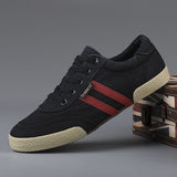 The Autumn Of 2025, The New Men's Low-Help Canvas Shoes Korean Version Of The Classic Student Casual Shoes Flat-Soled With Breathable Board