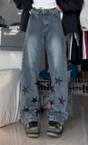 Vintage Denim Star Patch Boyfriend JeansOutfit