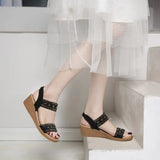 And Roman Shoes Women 2025 Summer New Bohemian National Wind Hollowed Out With Mother