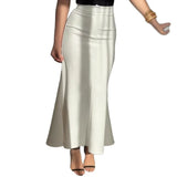 Dress Half-Dress Fishtail Skirt 2025 Summer Fishtail Skirt Half-Dress Skirt