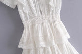 Women's Lace Multi-Layer Cake Dress