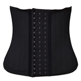 Steel Bones Summer Breathable Mesh Latex Bodywear Waist Trainer Postpartum