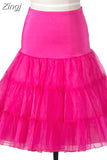 Skirt swing Rockabilly Petticoat Underskirt fluffy pettiskirt for Wedding Bridal Vintage 50s Audrey hepburn Women Ball