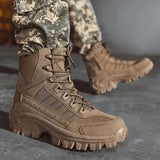 High-Top Outdoor Shoes Men's Large-Size Hiking Shoes Hiking Shoes Men's Sports Running Shoes Men's