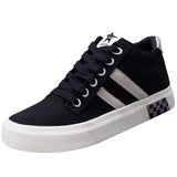 The Autumn Of 2025, The New Men's Shoes Korean Version Of The Trend Of Fashion Casual Men's Canvas Shoes With Comfortable Flat