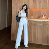 For High Waist Covering Belly Thin Loose