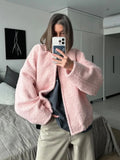Pink Bomber Jacket- Outfit