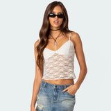 Sling On The Chest Bow T-Shirt To The Back Of The Body-Renovation Perspective Sexy Striped Backwear 2025 New