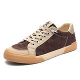 Autumn Fashion Men's Shoes Low-Top Flat Bottom With Canvas Shoes Pure Color Niche Casual Shoes Men's Breathable Board