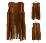 The Same Day, The New Tumaco Coat Lady Deer-Skinless Long Vest Open