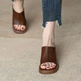 The Summer Of 2025, Thick And Thick And Anti-Slip Outside Wear Cool Drag French Rivet High And One-Word Drag Women