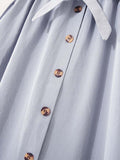 Women Elegant High Waist Midi Skirt Spring And Summer Casual Single-Breasted Solid Black White Bowknot Belt Office A-Line