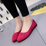 Code 2025 New Large-Size Single-Shoe Korean Version Of Soft Soles Of The Women's Shoes Flat-Soled Women's Bean