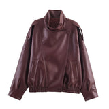 Women's Explosive Fashion Leather Jacket