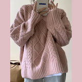 The Autumn And Winter Of 2025, The Loose Wear Of The Sweater Women's Net Red Fried Street Gentle Wind Thicked Knitted