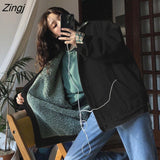 Women Kawaii Single Breasted BF Warm outwear Trendy Leisure All-match Coat Thick Invierno Patchwork Daily Mujer Teens