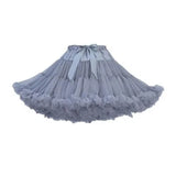 Lolita Petticoats Cosplay Bridal Crinoline Lady Girls Underskirt For Party White Black Ballet Dance Skirt