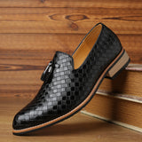 Zingj Casual Set Foot Single Shoes Fashion Tassel Lazy Shoes Large Size Loafers Wenzhou Men's