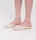 Wind Round Head 2025 Summer New Weaving Design Breathable Leisure With Fisherman Woman Tide Half