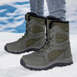 Cotton Boots Outdoor Women With Thick Thick Snow Boots Large Size Women's