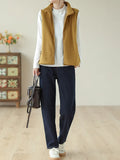 Autumn And Winter New Mother Dress Rocking Velvet Horse Clip Warm Casual Coat Women Fashion Shoulder Vest