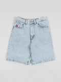 Big Boy Jeans Hip-Hop Cartoon Pattern Embroidered Loose Jeans Men's