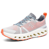 New Men's Ultra-Light Running Shoes Shock Absorbing Sneakers Men's Breathable Thick Bottom Flying Mesh Mesh Racing