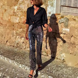Women's Dress Thorn Trousers Casual Fashion Bead Party