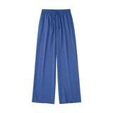 New Pocket Pendent Loose Shirt Elastic Waist Pant