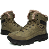 Leisure Sports Men's Outdoor Cotton Shoes Fashion Snow Boots Outdoor Hiking Shoes Cotton Shoes Men's