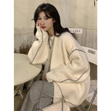 Sweater Cardigan Jacket Women's Autumn And Winter 2025 New Gentle Wind Niche Long Top Knitwear